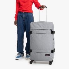 Eastpak Travel Holdall Transit'r 4 L (80 Litres) with Wheels Light Grey